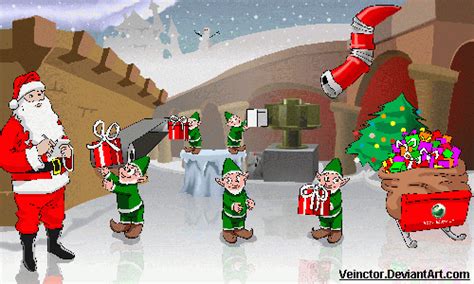 elves working gif